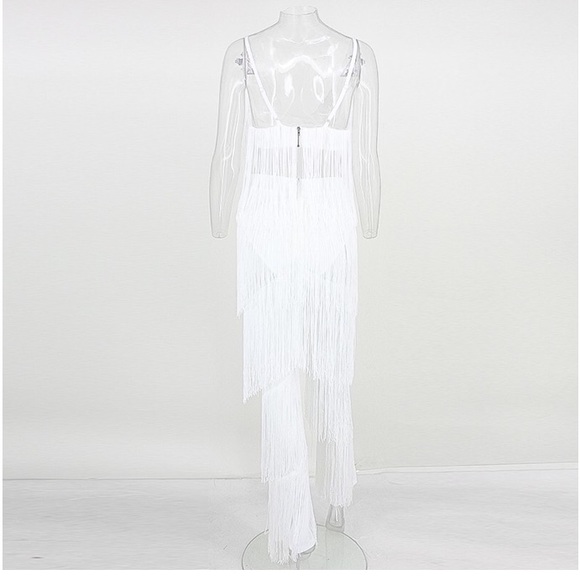 🎉 Host Pick 🎉 NEW! White Fringe Pant Set - Picture 6 of 8